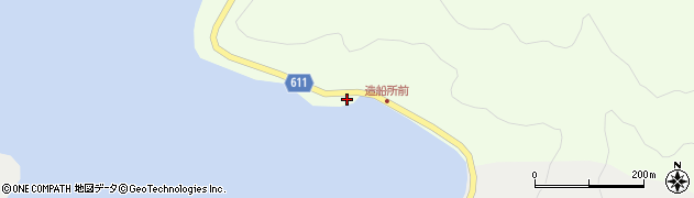 大分県津久見市江ノ浦3448周辺の地図