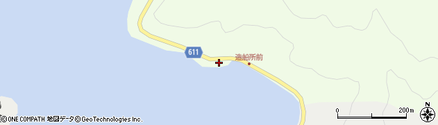 大分県津久見市江ノ浦3488-2周辺の地図