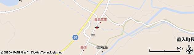 大分県竹田市直入町大字長湯7949周辺の地図