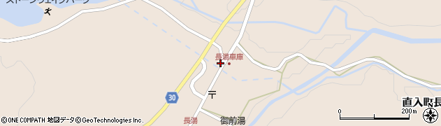 大分県竹田市直入町大字長湯8059周辺の地図