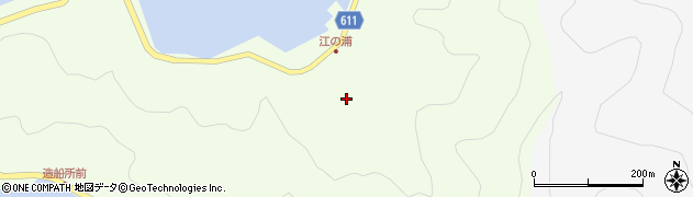 大分県津久見市江ノ浦3825周辺の地図