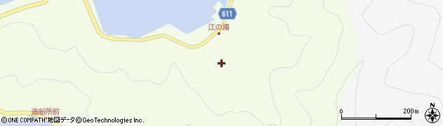 大分県津久見市江ノ浦3803-2周辺の地図