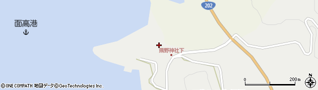 長崎県西海市西海町天久保郷1598周辺の地図