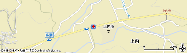 上内宮前周辺の地図