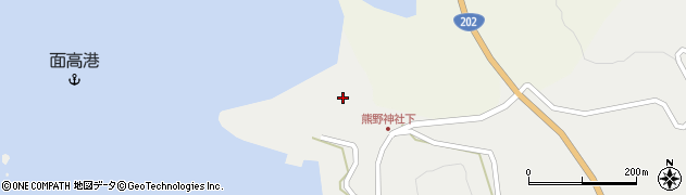 長崎県西海市西海町天久保郷1616周辺の地図