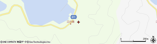大分県津久見市江ノ浦4095周辺の地図