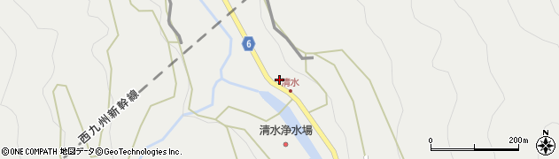 佐賀県嬉野市嬉野町大字岩屋川内乙2206周辺の地図