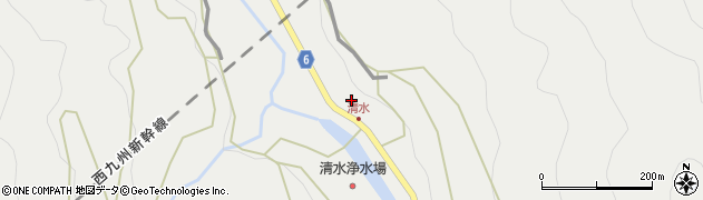 佐賀県嬉野市嬉野町大字岩屋川内乙2204周辺の地図