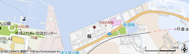 株式会社九電工　津久見営業所周辺の地図