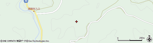 金比羅スギ周辺の地図
