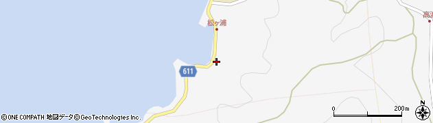 大分県津久見市松ケ浦5742周辺の地図