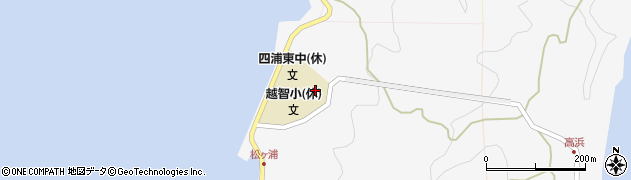 大分県津久見市松ケ浦5898周辺の地図