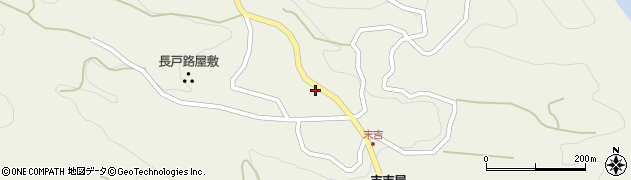 末吉タクシー周辺の地図