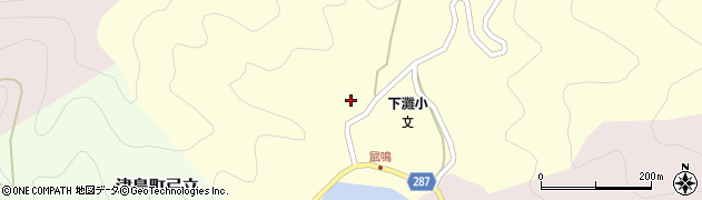 愛媛県宇和島市津島町鼡鳴224周辺の地図
