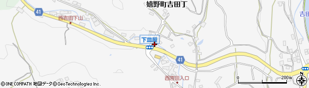 吉田駐在所周辺の地図