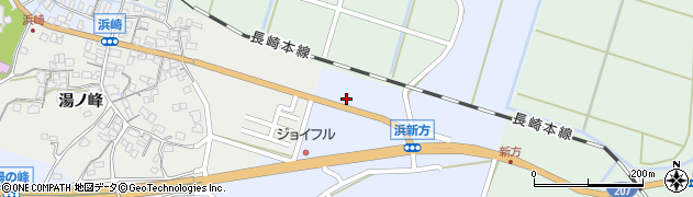 佐賀県鹿島市浜町223周辺の地図