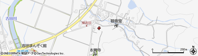 東吉田公民館周辺の地図