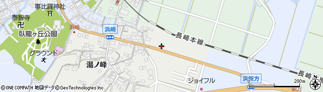 佐賀県鹿島市浜町382周辺の地図
