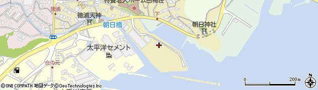 大分県津久見市徳浦宮町7周辺の地図