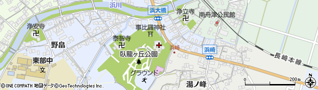 佐賀県鹿島市浜町4381周辺の地図