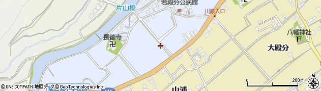 佐賀県鹿島市若殿分235周辺の地図