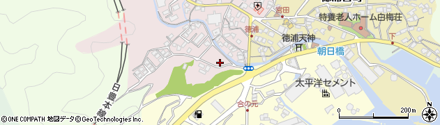 大分県津久見市徳浦本町1周辺の地図