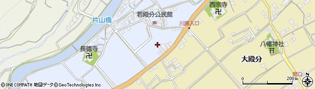 佐賀県鹿島市若殿分279周辺の地図