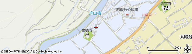 佐賀県鹿島市若殿分148周辺の地図