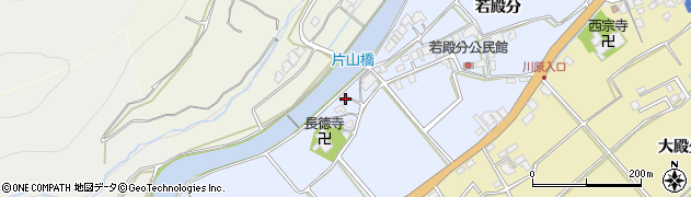 佐賀県鹿島市若殿分142周辺の地図