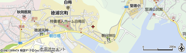 大分県津久見市徳浦宮町12-11周辺の地図