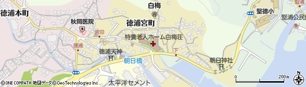 大分県津久見市徳浦宮町6-8周辺の地図