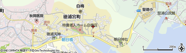 大分県津久見市徳浦宮町8-13周辺の地図