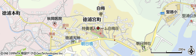 大分県津久見市徳浦宮町6-36周辺の地図