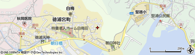 大分県津久見市徳浦宮町12周辺の地図