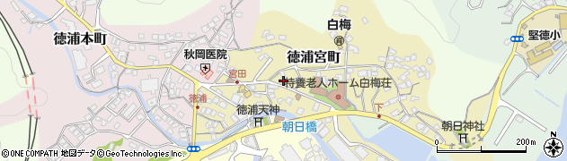 大分県津久見市徳浦宮町6-19周辺の地図
