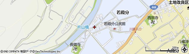 佐賀県鹿島市若殿分455周辺の地図