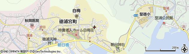 大分県津久見市徳浦宮町10-11周辺の地図