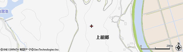 長崎県川棚町（東彼杵郡）上組郷周辺の地図