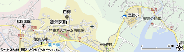 大分県津久見市徳浦宮町12-19周辺の地図