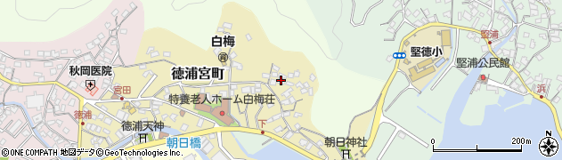 大分県津久見市徳浦宮町10-10周辺の地図