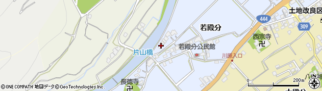 佐賀県鹿島市若殿分468周辺の地図