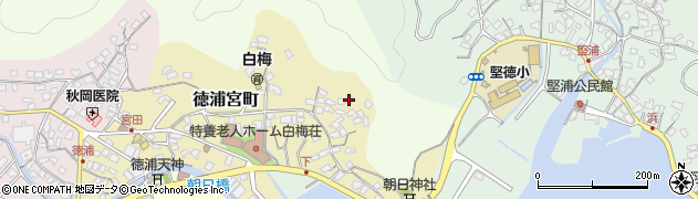 大分県津久見市徳浦宮町10-2周辺の地図