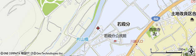 佐賀県鹿島市若殿分479周辺の地図