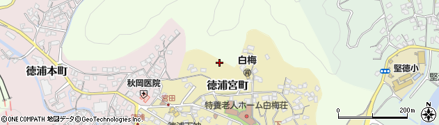 大分県津久見市徳浦宮町5周辺の地図