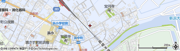 佐賀県鹿島市浜町868周辺の地図