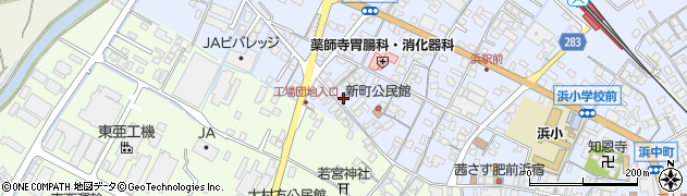 佐賀県鹿島市浜町1306周辺の地図
