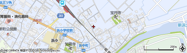 佐賀県鹿島市浜町849周辺の地図