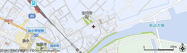 佐賀県鹿島市浜町650周辺の地図