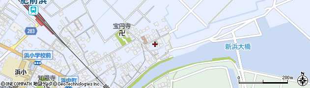 佐賀県鹿島市浜町612周辺の地図