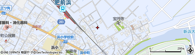 佐賀県鹿島市浜町846周辺の地図